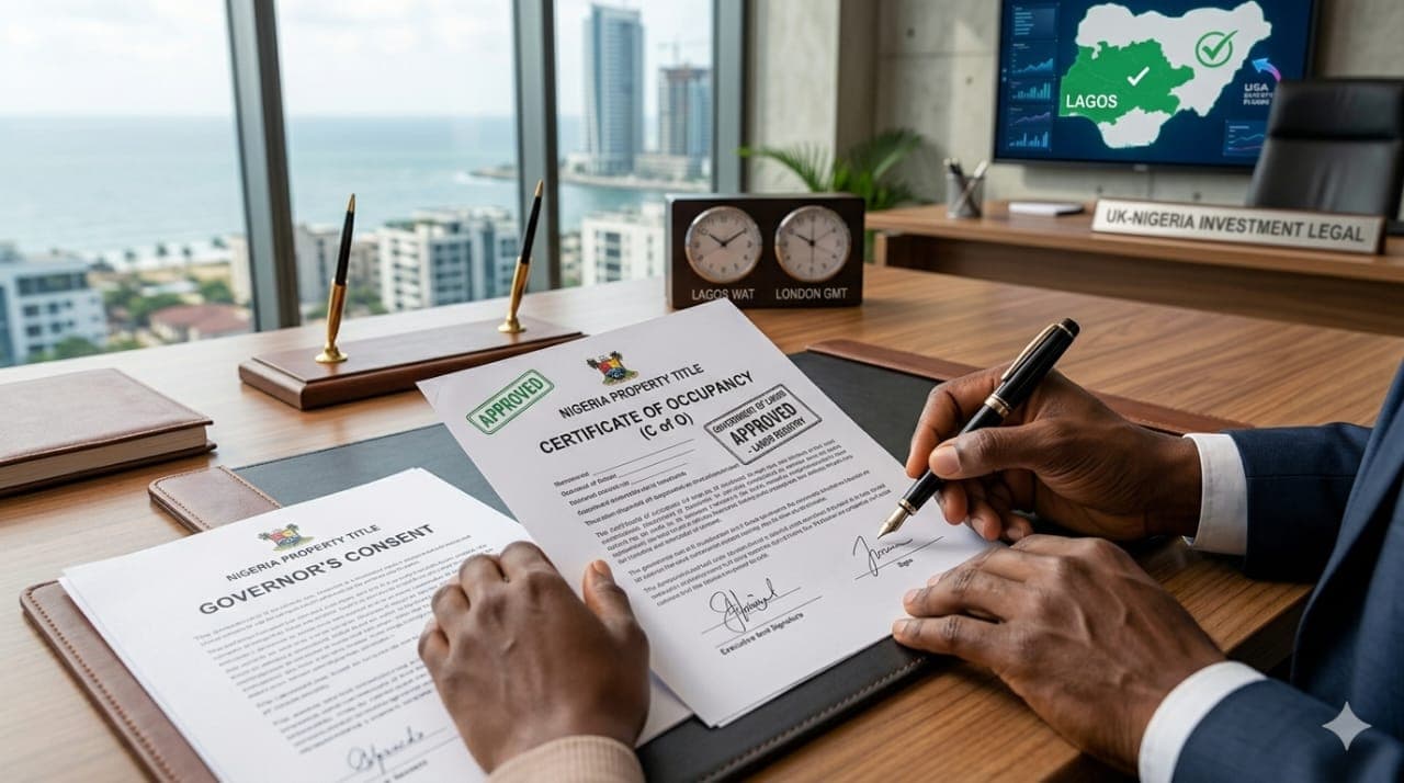 Understanding Property Titles in Nigeria: C of O & Governor's Consent